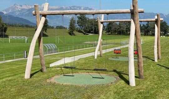 2er Holzschaukel 240 - nature Ansicht 2