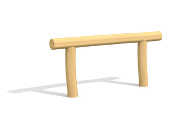 Schwebebalken gerade 60 cm - nature Ansicht 4