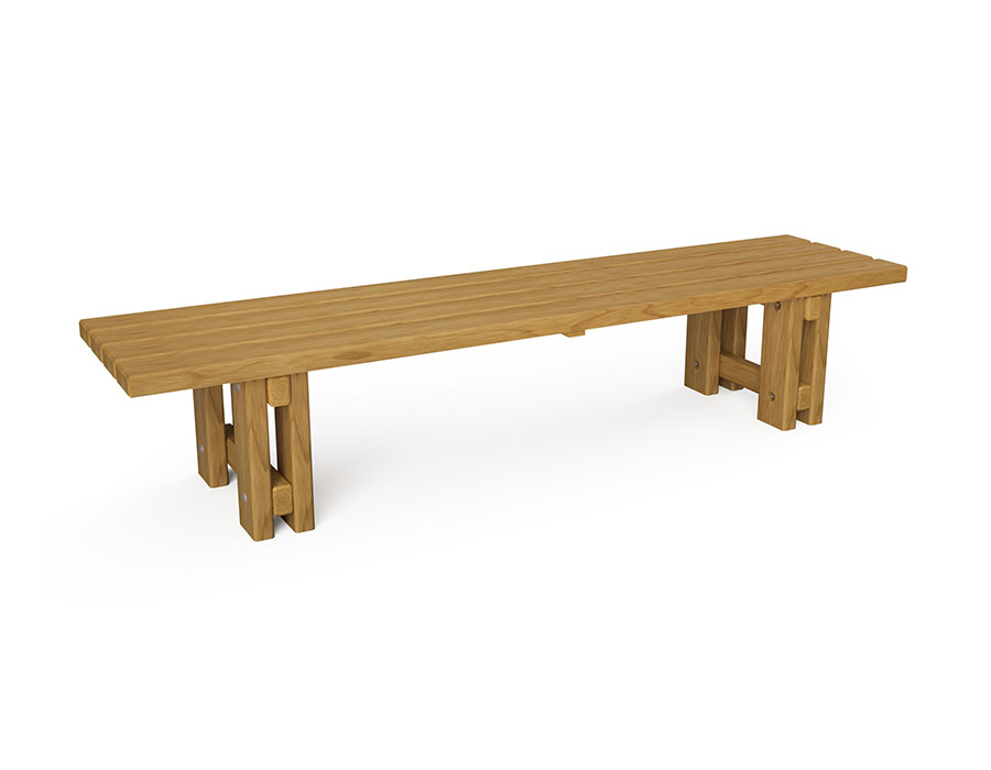 Kinder Parkbank Kiefer Ansicht 2