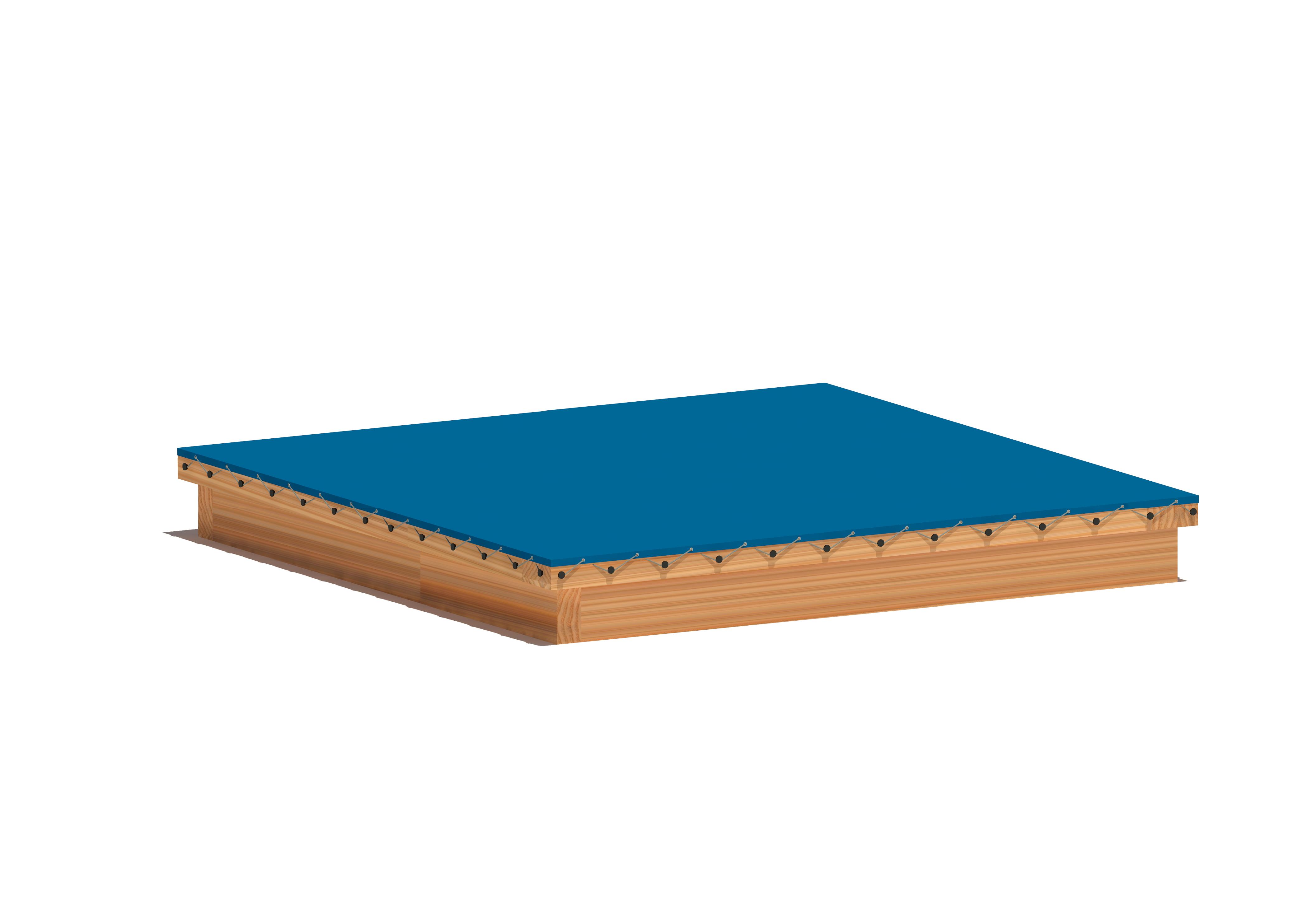 Sandkastenabdeckung 071, 300 x 300 cm Ansicht 2