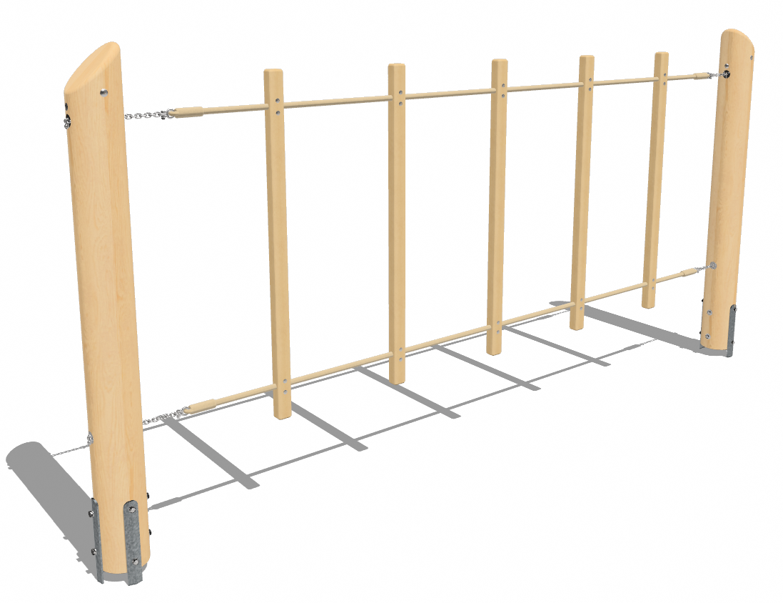 Schwebende Hölzer Ansicht 4