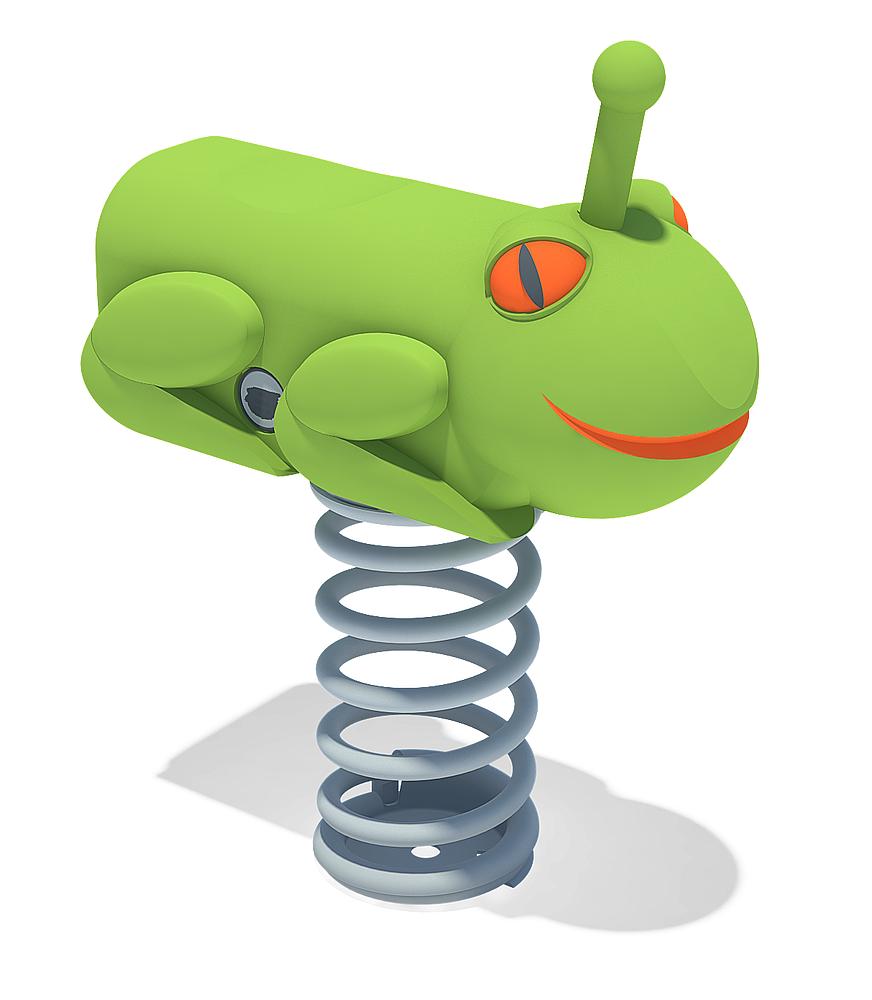 Federwippe Frosch