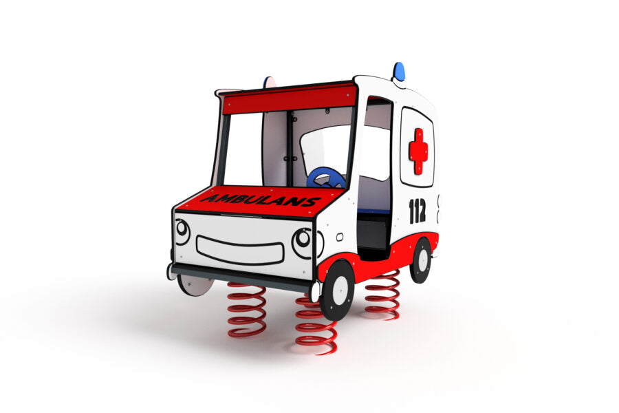 3709S KRANKENWAGEN AUF FEDERN Ansicht 2