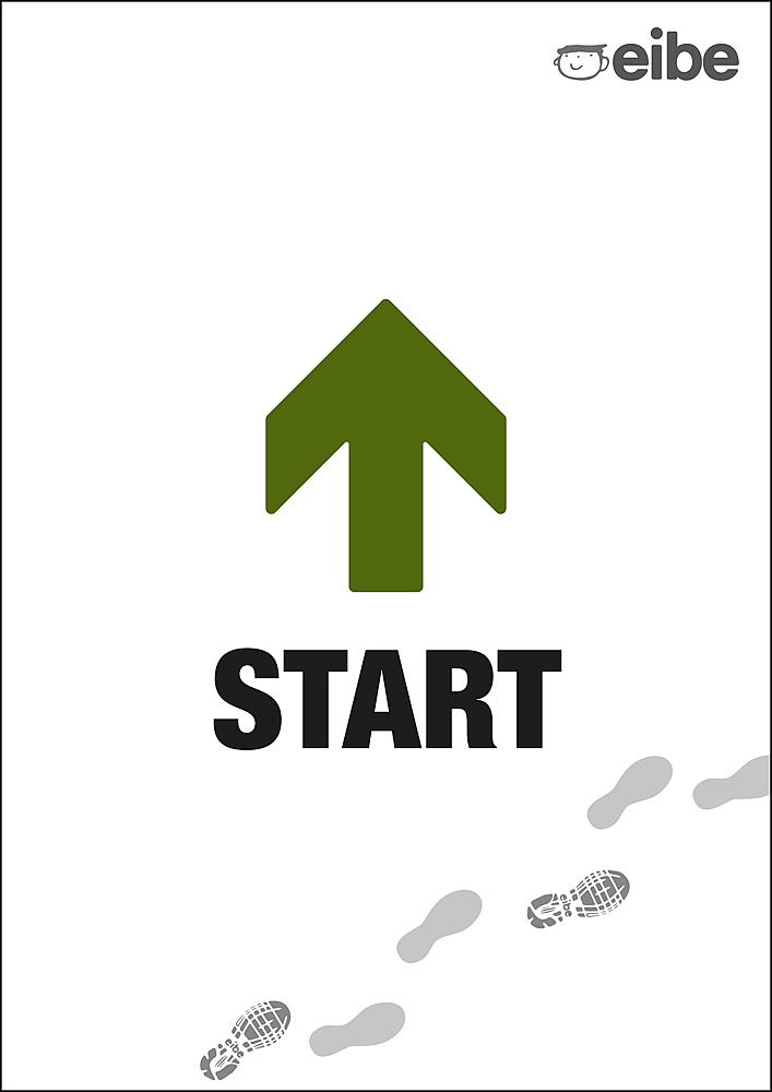 Trimm-dich-Pfad Schild Start Ansicht 5