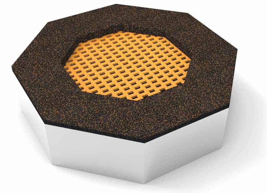 Bodentrampolin – Oktagon Ansicht 2