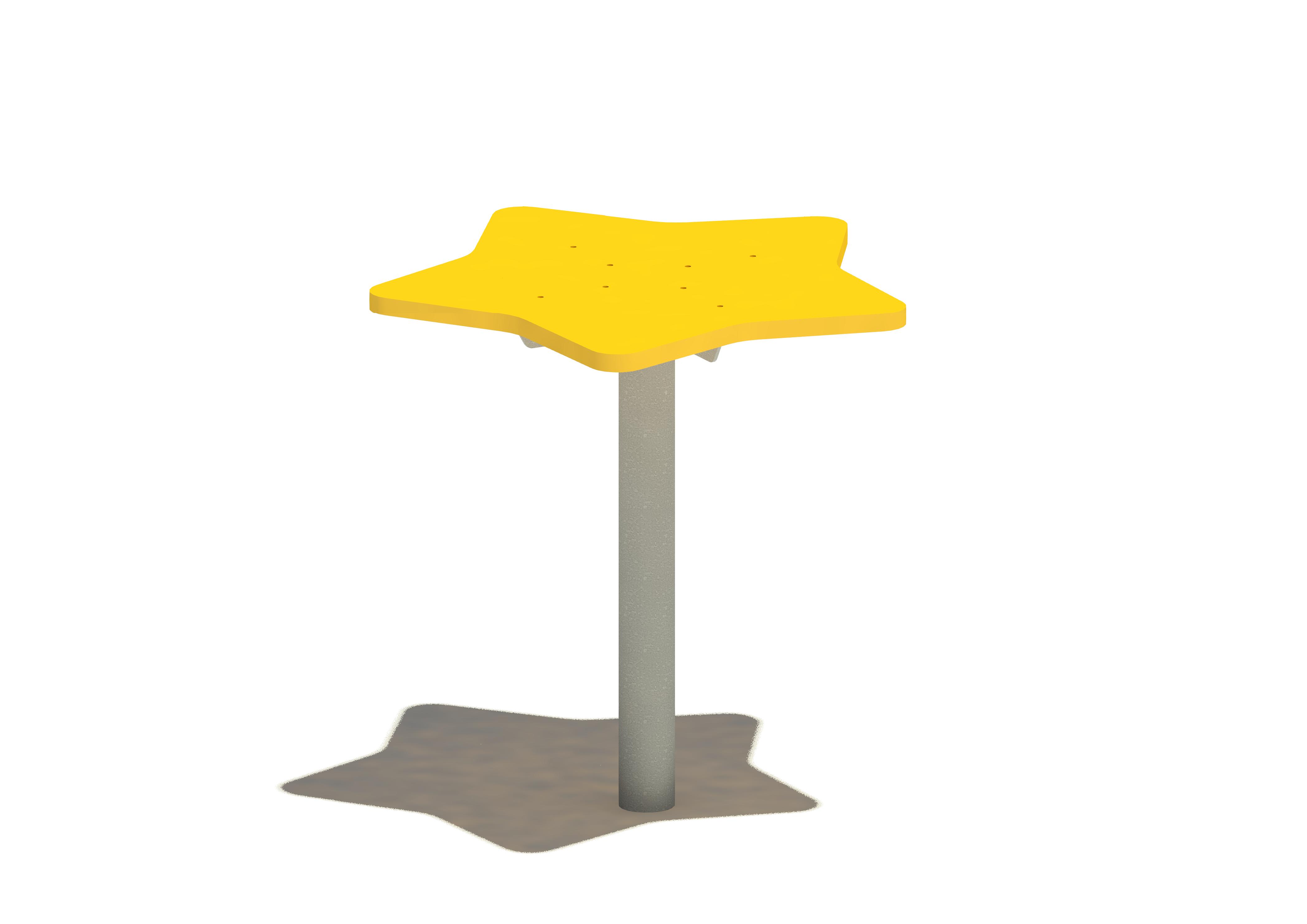 Sandspieltisch Stern 0842, 60 x 60 cm Ansicht 2