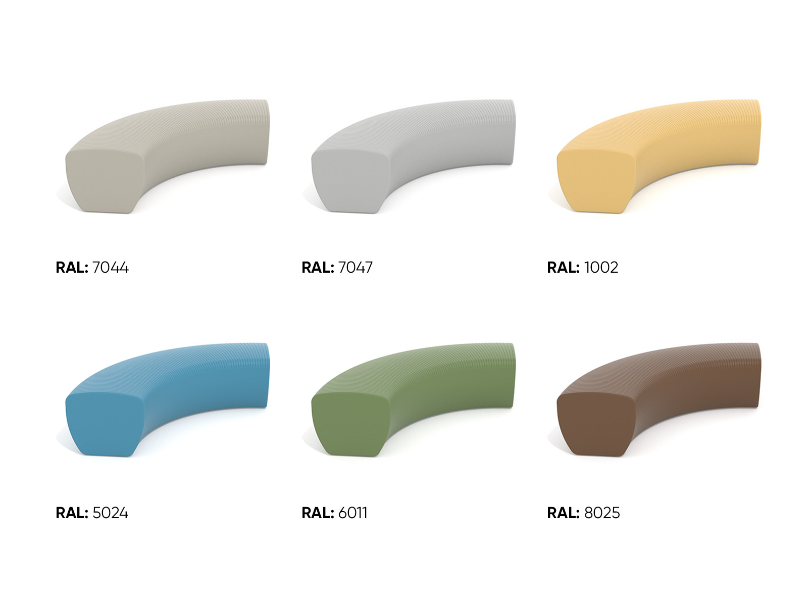 Curved Bench Ansicht 4