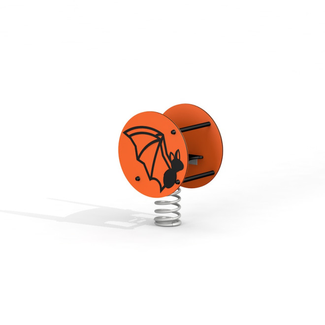 Fledermaus Federwippe Ansicht 2
