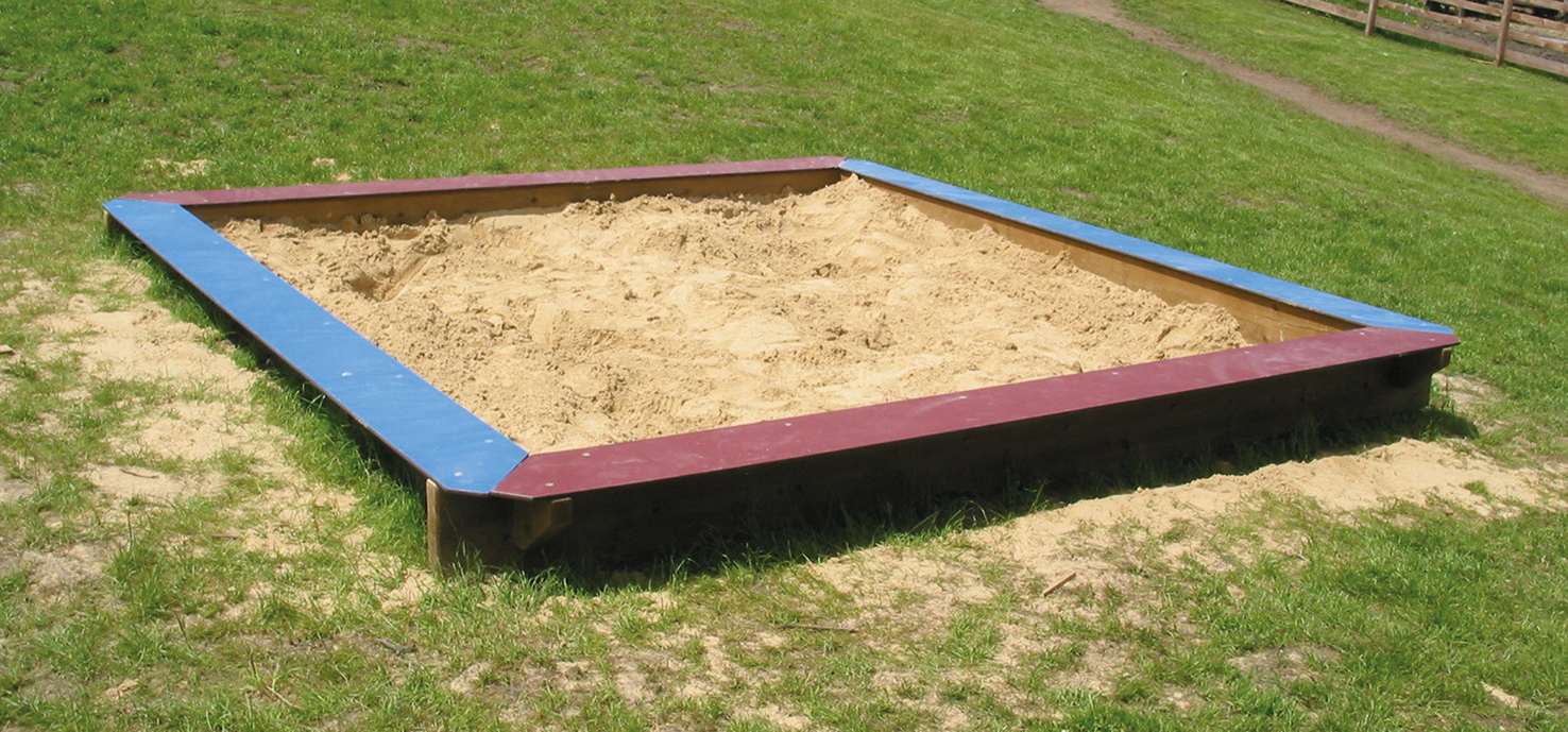 Sandkasten Dietrich 0770, 200 x 200 cm Ansicht 3