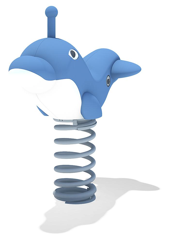 Federwippe Delfin Ansicht 4