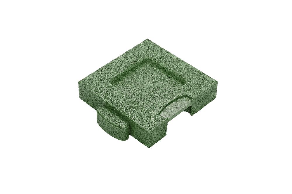 Puzzle Mat 3D Eckplatte 60 mm grün Ansicht 5