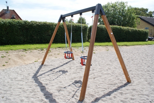 Doppel Baby Schaukel Ansicht 6