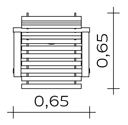 Sessel (Armlehne) Ansicht 3