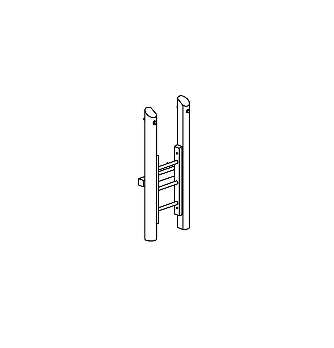 Endgestell Ansicht 2