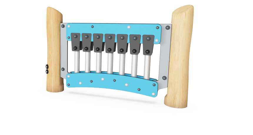 KOMPAN Musikwand Ansicht 2