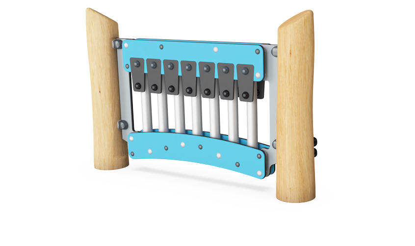 KOMPAN Musikwand Ansicht 3