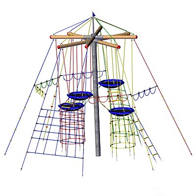 Huck Seilspielgeräte Vogelnestbaum Ansicht 3
