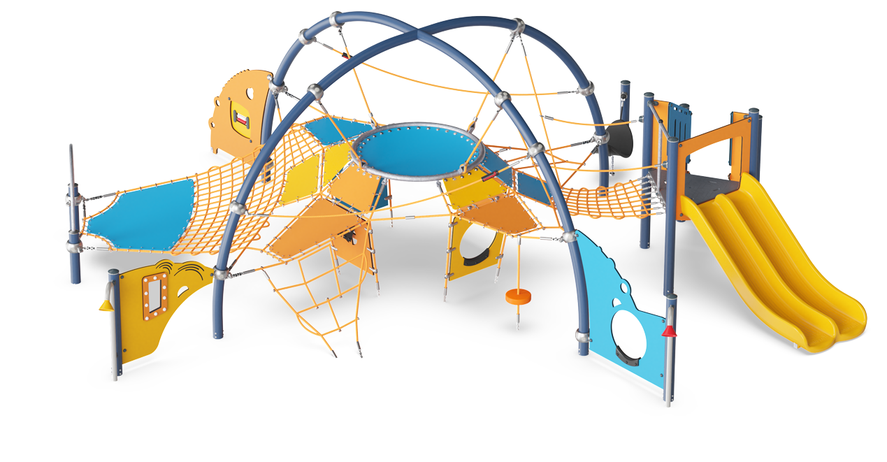 Mini-Arena mit Rutsche CRP810201 Ansicht 2