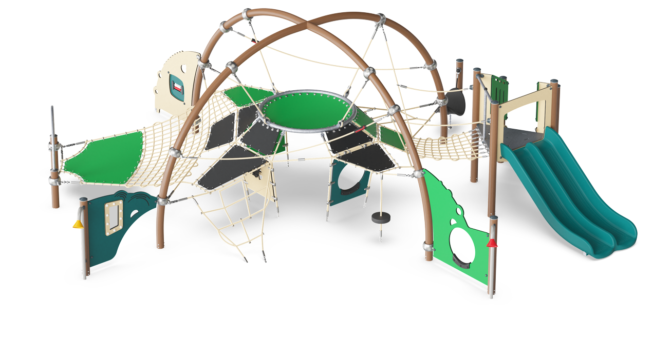 Mini-Arena mit Rutsche CRP810201 Ansicht 3