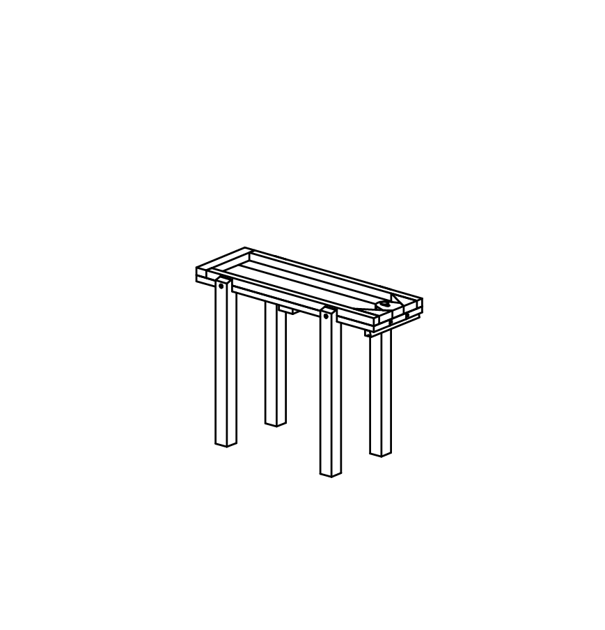 Rinne mit Keilverschluss Ansicht 2