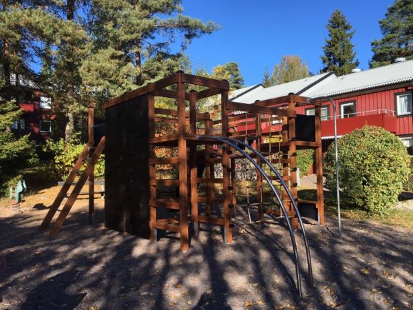 Axel Kletteranlage mit Kletterwand Ansicht 4